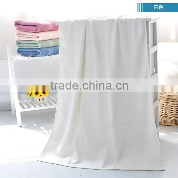 2015 Solid Bath Bamboo Fibre Bathroom Use Towels photo-5