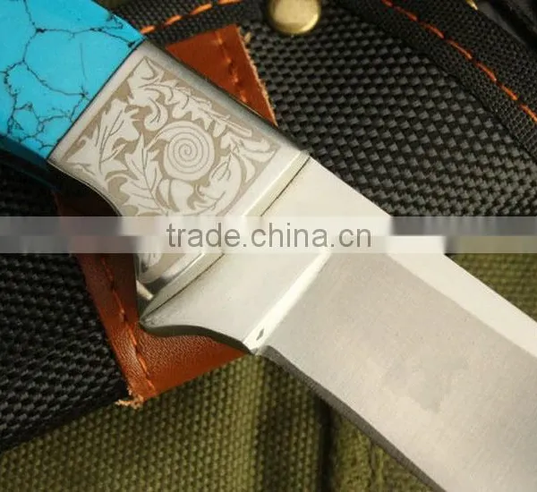 OEM Wood Handle Hunting Combat Knife photo-6