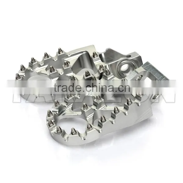 CNC Billet Motorcycle Footrest for Kawasaki Motocross Dirt Bikes photo-4