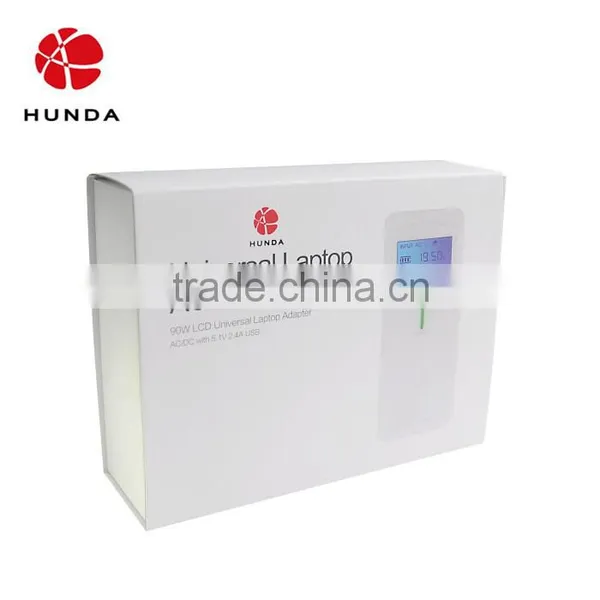 HUNDA DC Car Charger Auto Universal Laptop Notebook AC Adapter With LED Display photo-6