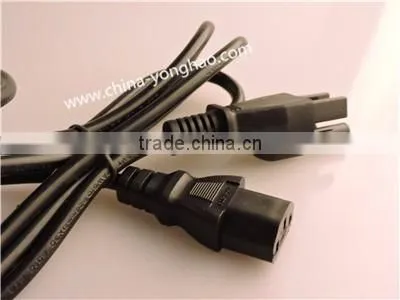 AC Power Cord with Plug 2 pin 3 pin for /us/eu/uk/ all standard Ac power plug approved UL/ROHS/ manufacture made for all market