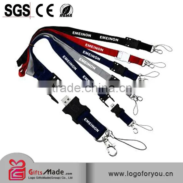 Factory Wholesale Custom Woven Round Cord Lanyard photo-5