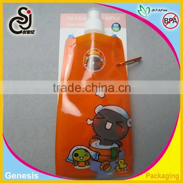 2016 Foldable and Recyclable Water Bottle photo-4