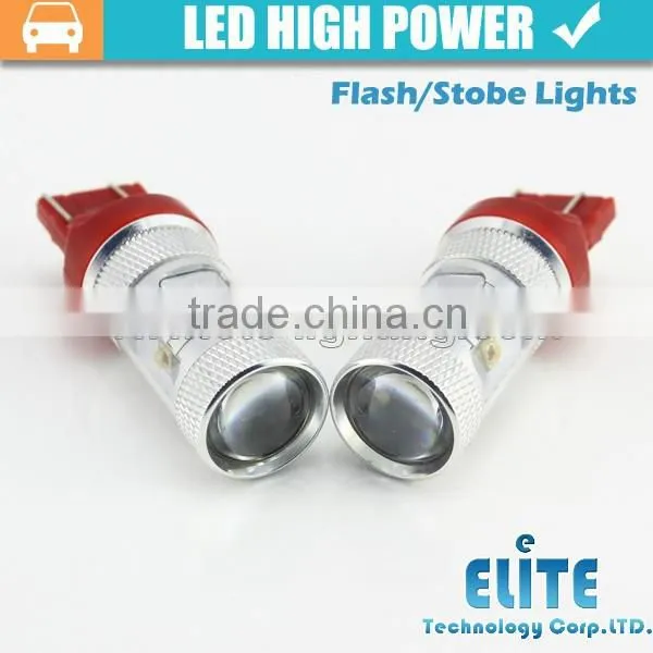 30W Auto 3157 White/red Led Brake Light Bulb Wholesale photo-2