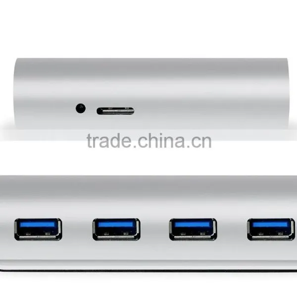 High Performance Usb-c Hub, Type C Change to 4 Port Usb 3.0 Hub With LED Light photo-4