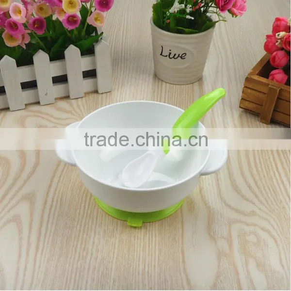 Baby Feeding Product Child Baby Training Bowl With Color Change Utensils photo-4
