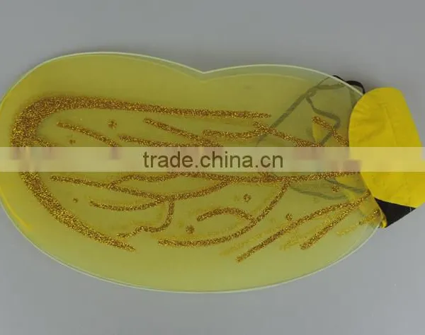 Hot Sale Yellow Beautiful Bee Shape Wing Natural Animal Wing photo-3