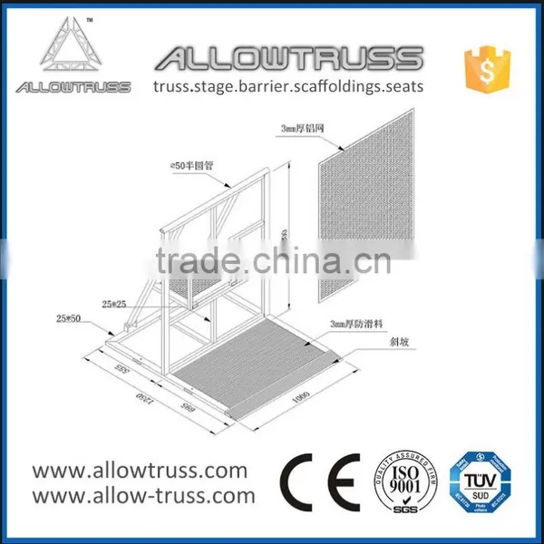 Aluminum Stage Road Truss Barrier Gate,Parking Barrier photo-3