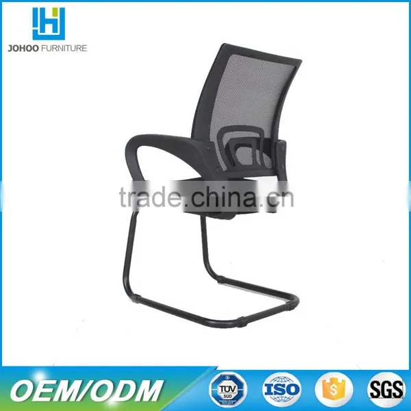 China Manufacturer Office Chair Price Competitive Mid Back Ergonomic Mesh Conference Chair With L Base