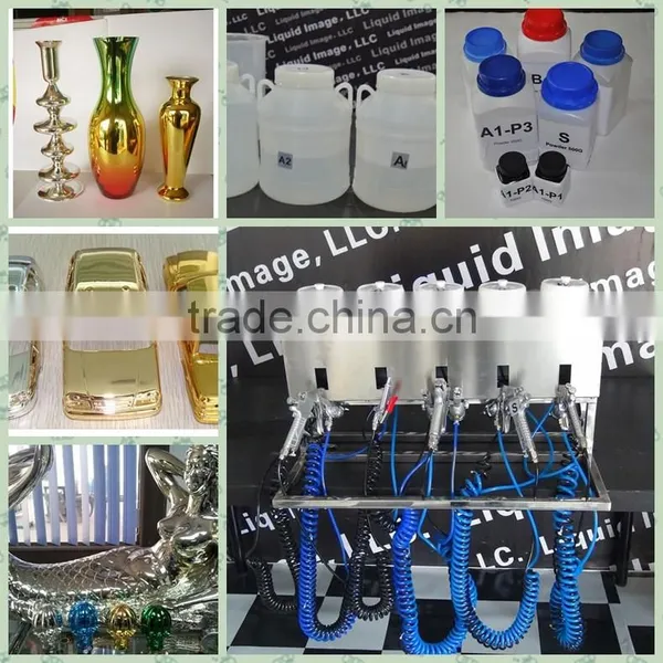 Silver Chrome Spray Kit Machine for New Starter Mini Chrome Machine photo-4