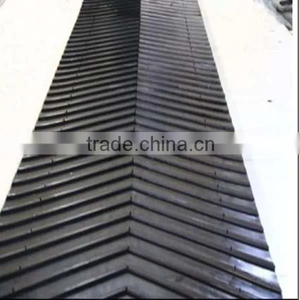 Factory Price Cotton Fabric Rough Diamond Conveyor Belt, Cleated Conveyor Belt photo-6