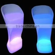 Bar Chair Wedding Activities be Riotous With Colour Outdoor Plastic Led Stools/Led Furniture Fashion Bar Stool Led Bar Stool photo-5