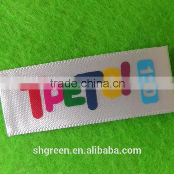 Pure White Sew in Clothing Tag for Printing photo-6