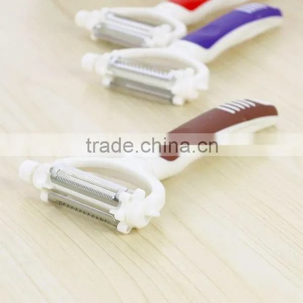 3 in 1 Cookware Stainless Steel Fruit or Vegetable Peeler photo-3