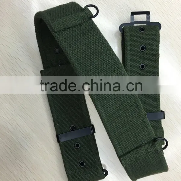 Top Quality Mens Cotton or Polyester Canavas Webbing Tactical Military Belt photo-6