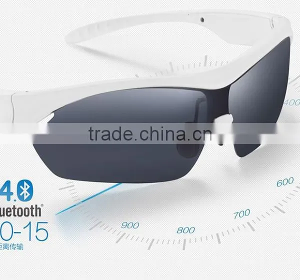 Sports Stereo Bluetooth Headset Earplugs Voice Polarized Sunglasses Bluetooth Smart Glasses photo-3