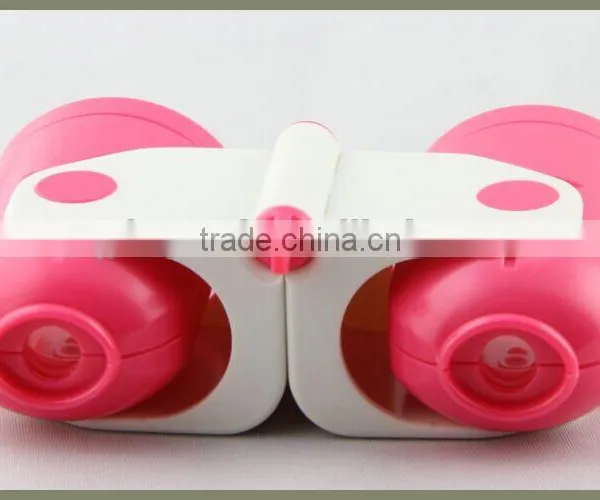 Safety Compact Straight Cheap Plastic Toy Colorful Binoculars photo-2