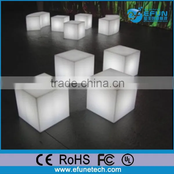 Wireless Remote Control Rgb Color Mood Light up Led Waterproof Pool Cube photo-6