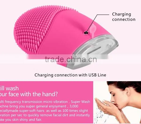 Waterproof Face Brush Facial Massage Device photo-6