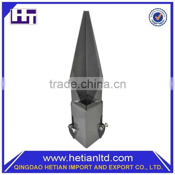 3" x 3" 75 x 75 x 750 mm Fence Post Spike Like Metpost Met Post photo-6