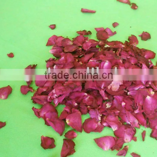 dry red rose leaf