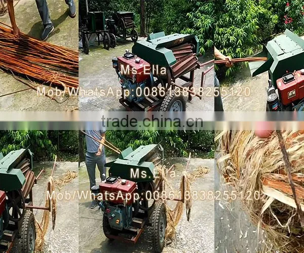 Factory Supply Hemp Abaca Fiber Opening Machine photo-2