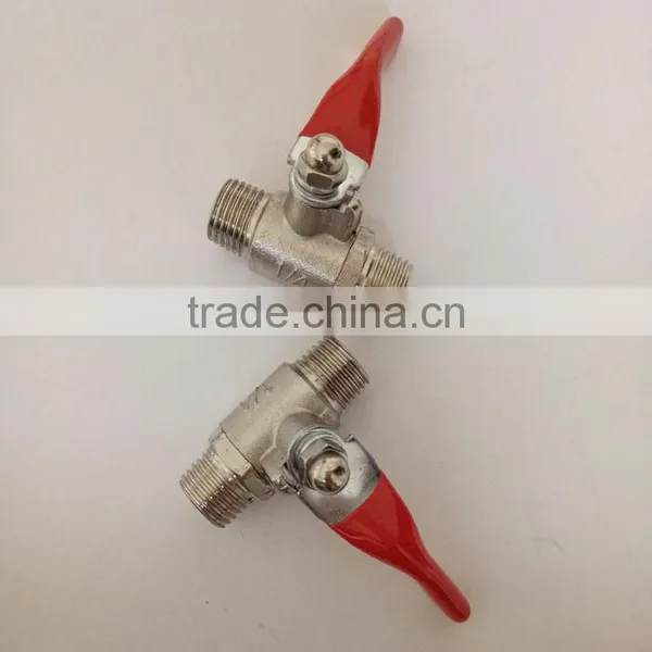 Npt Pneumatic Cheap Small Mini Brass Ball Valve for Water Air Oil and Gas Brass Ball Valve photo-5