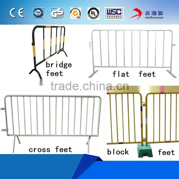 Customized Metal Crowd Control Barrier/Portable Barricades/Pedestrian Barriers photo-5