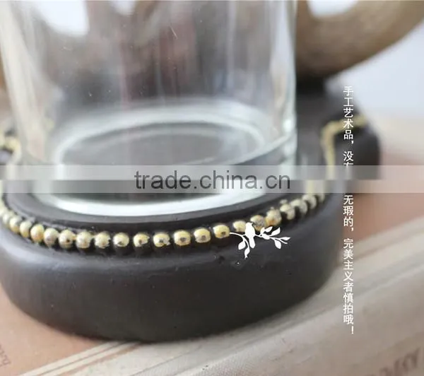 Resin Deer Antler Candle Holder for Christmas,hand-made Antler Decoration photo-5