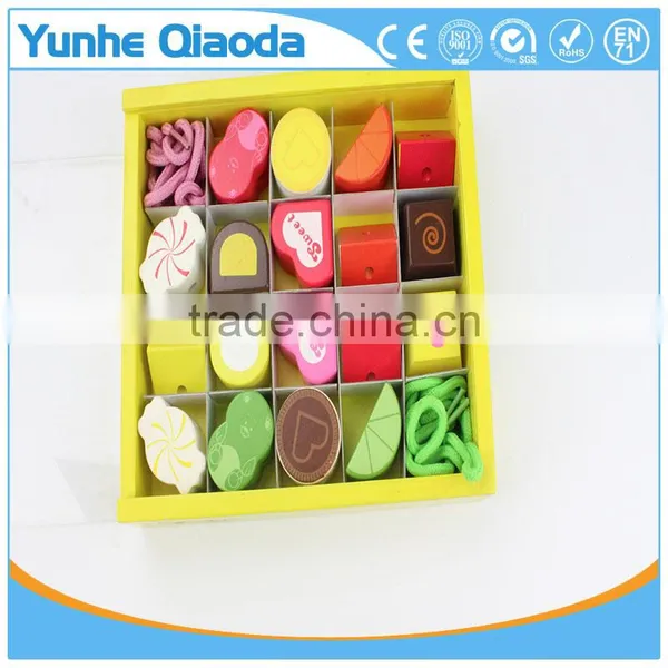 Early Learning Wooden Stringing of Beads Box photo-2