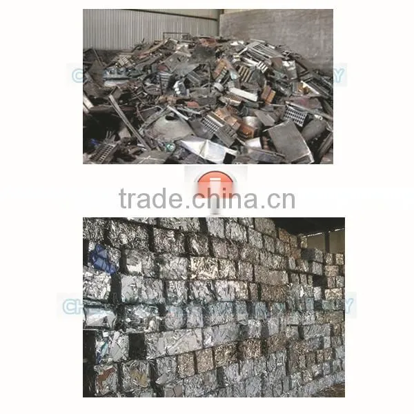Metal Recycling Scrap Iron Steel Aluminum Bale Packaging Machine photo-2