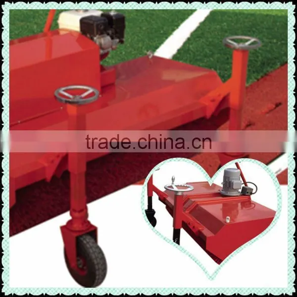 Petrol Driven Artificial Turf Brush Machinr/lawn Sweeper/brush Sanding Machine photo-3