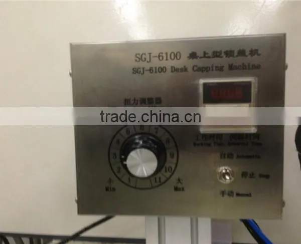Easy Operation Table Top Small Plastic Bottle Capping Machine photo-2
