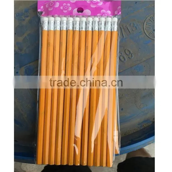 Custom LOGO HB Pencils With Eraser Topper photo-6