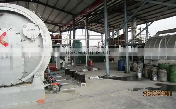 XHZT-2600-6000 Pyrolysis Tires to Tire Oil Plant photo-6