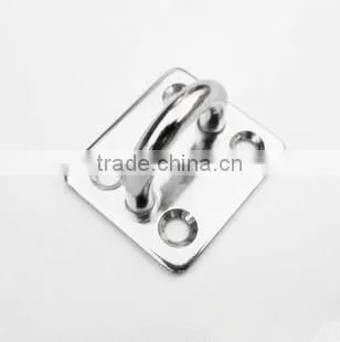 Welded Ss304 Stainless Steel Sus316 Lifting Pad Eye Plate Door Hardware photo-3