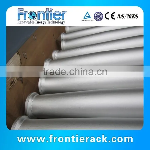Dacromet Processing Q345 Solar Ground Screw Pile photo-4
