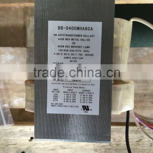 Factory / Manufacturer 120V 208V 240V 347V 277V 480V Multi-volts Metal Halide CWA HID Ballast Kit for Commercial Public Lighting photo-5