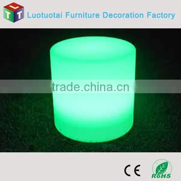 New Design 40cm Small Led Round Chair for Lawn photo-2