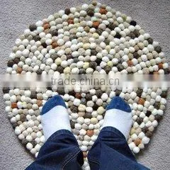 Felt Ball Rug/wool Felt Balls