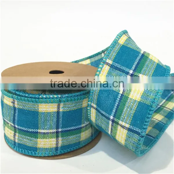 2016 Hot Sale Cotton Linen Chequer for Flower Packing photo-2