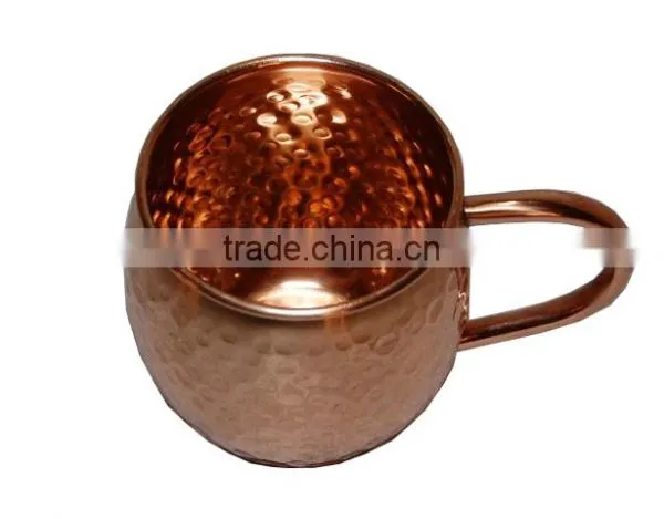 Copper Beer Mug Stainless Steel With a Copper Plated Exterior photo-5
