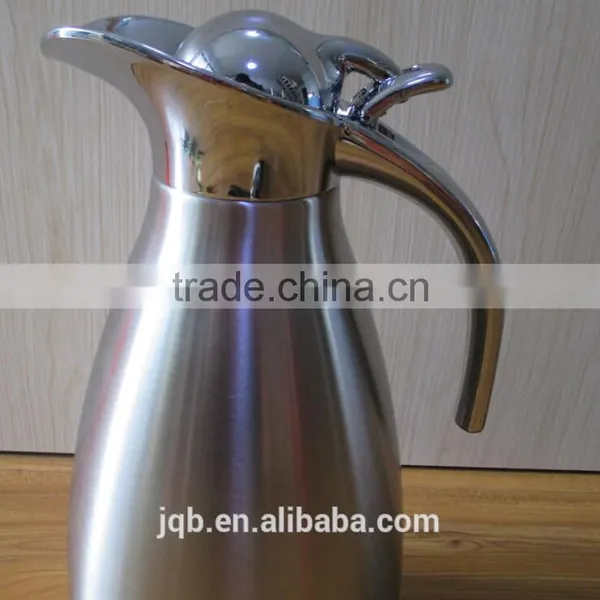 Double Wall Stainless Steel 2.0L Vacuum Coffee Pot photo-3