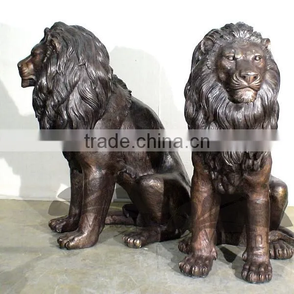 High Quality Life Size Lion Statue VSL-085 photo-5