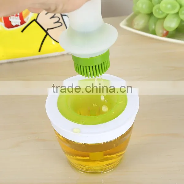 Manufacturers Selling Silicone Brush Lecythus Kitchen TV Adicolo Lecythus Multifunctional Barbecue Brush Brush photo-4