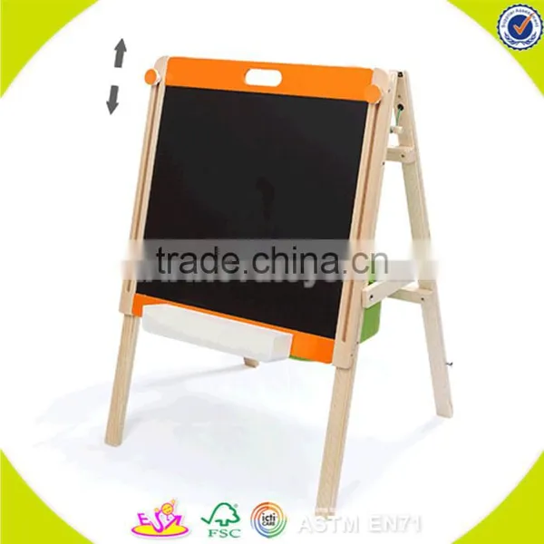 Wholesale High Quality Wooden Small Blackboard Fashion Kids Wooden Small Blackboard W12B058 photo-2
