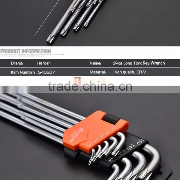 9 Pcs Long Torx Key Wrench photo-2