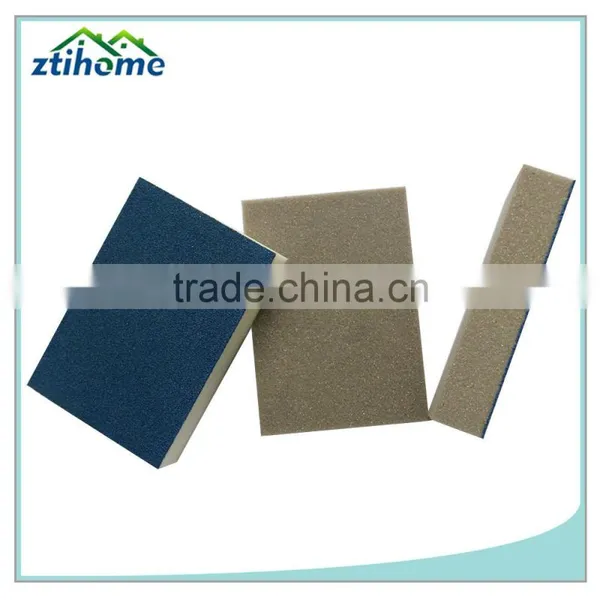 125*100*12mm Polyester Film Sanding Sponge for Polishing Furniture photo-2