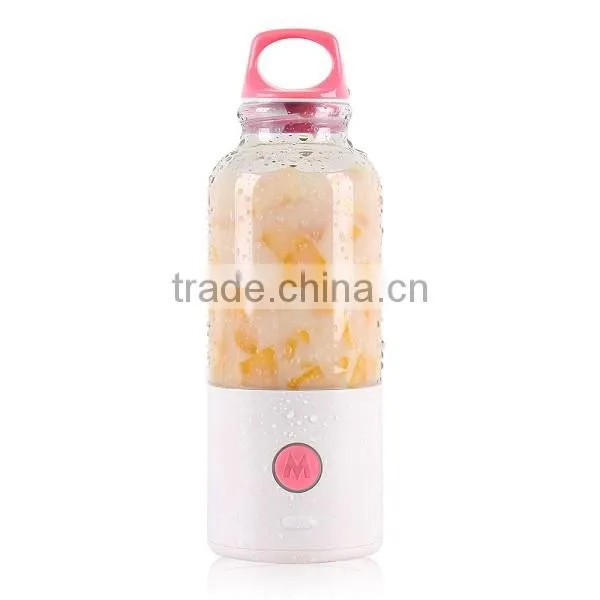 IMaster Electric Portable Detachable USB Rechargeable Juicer Cup Automatic Blender Shaker BPA Free Water Bottle 700ml photo-4