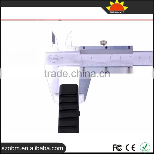 D0027 Aluminum Alloy 21mm Flashlight Scope Mount Weaver Rail photo-6